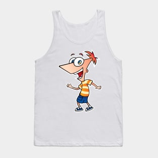Happy Phineas Tank Top